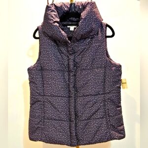 NWT Coldwater Creek LUXE Puffer Vest Size Medium